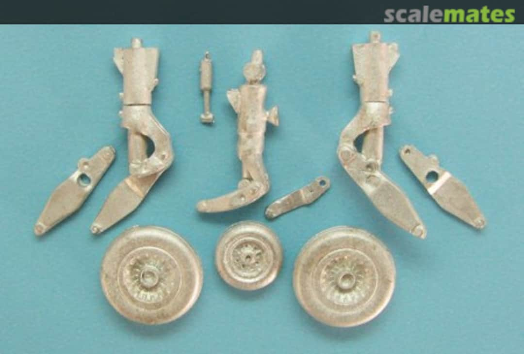 Boxart Hawker Siddeley Buccaneer Landing Gear 72053 Scale Aircraft Conversions