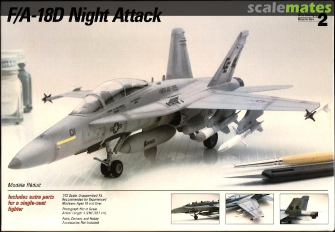 Boxart F/A-18D Night Attack 662 Testors