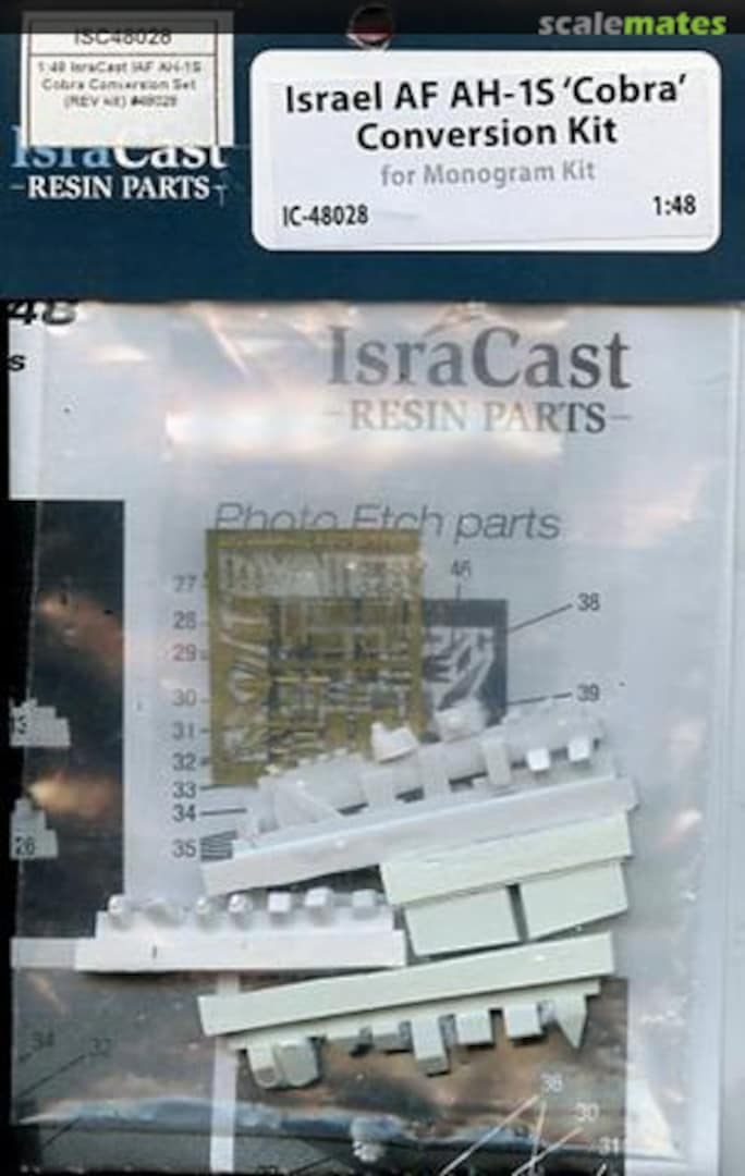 Boxart IAF AH-1S Cobra Conversion Set 48028 IsraCast