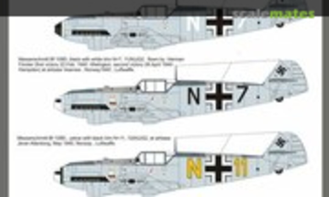 1:48 Messerschmitt Bf 109 D Part 4 (H-Models Decals HMD48023)