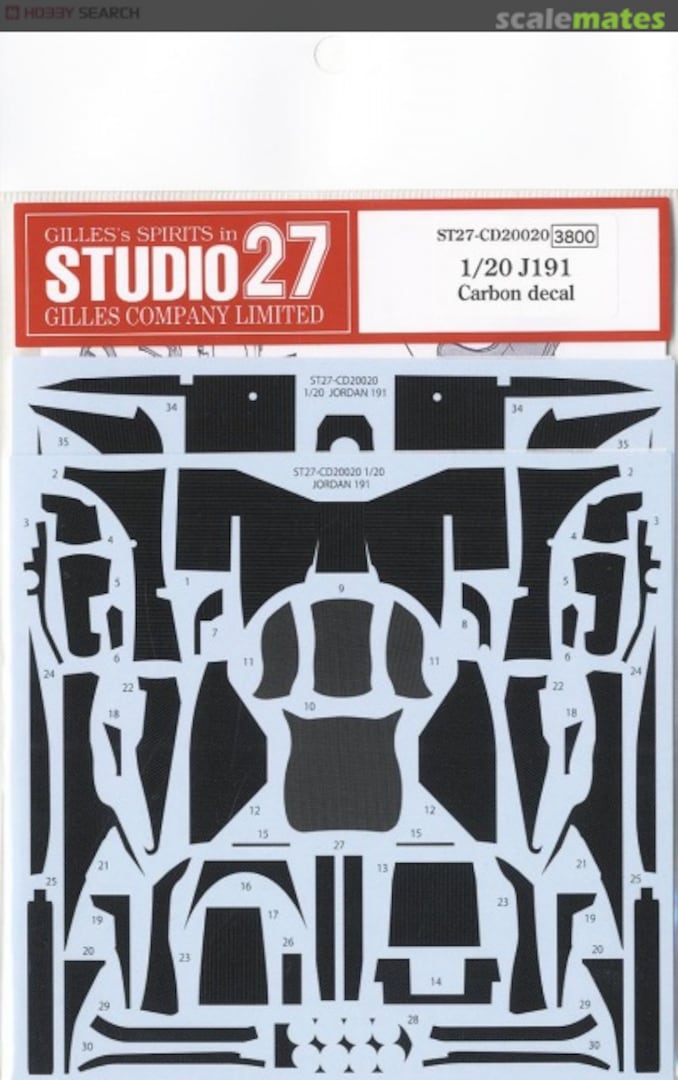 Boxart Jordan J191 ST27-CD20020 Studio27