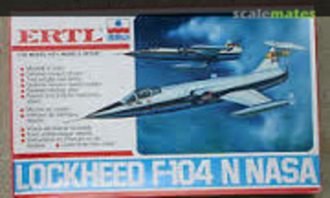 1:48 Lockheed F-104 N NASA (ERTL 8447)