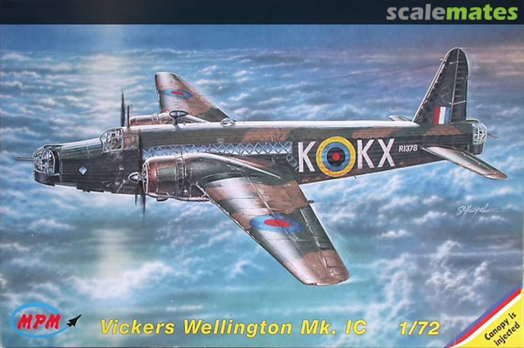 Boxart Vickers Wellington Mk.IC 72099 MPM Production