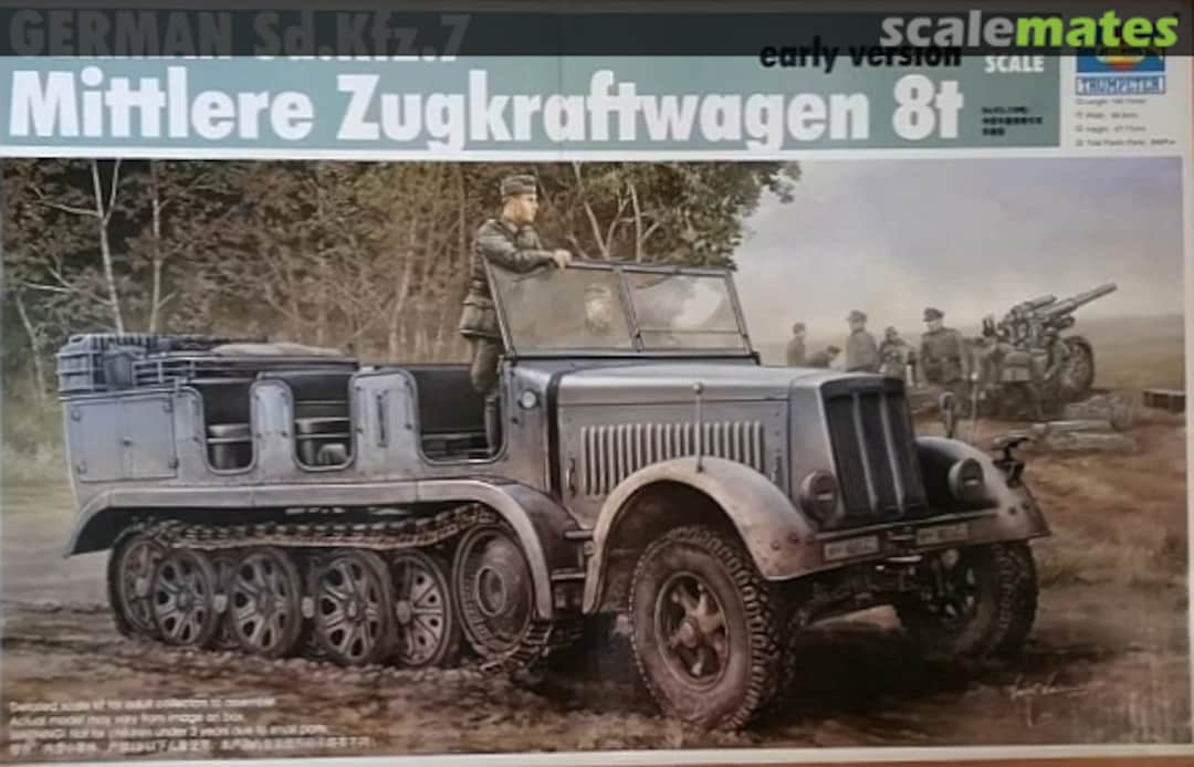 Boxart Sd.Kfz. 7 Mittlerer Zugkraftwagen 8t 01514 Trumpeter