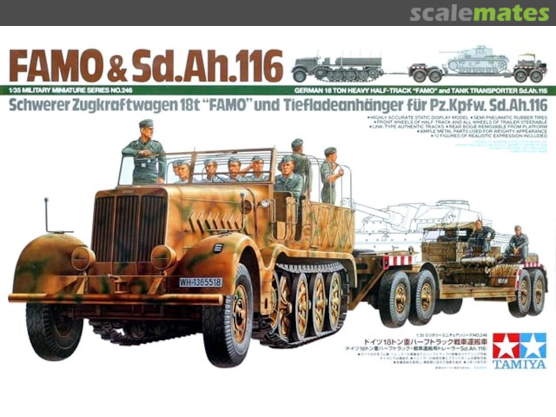 Boxart FAMO & Sd.Ah.116 35246 Tamiya