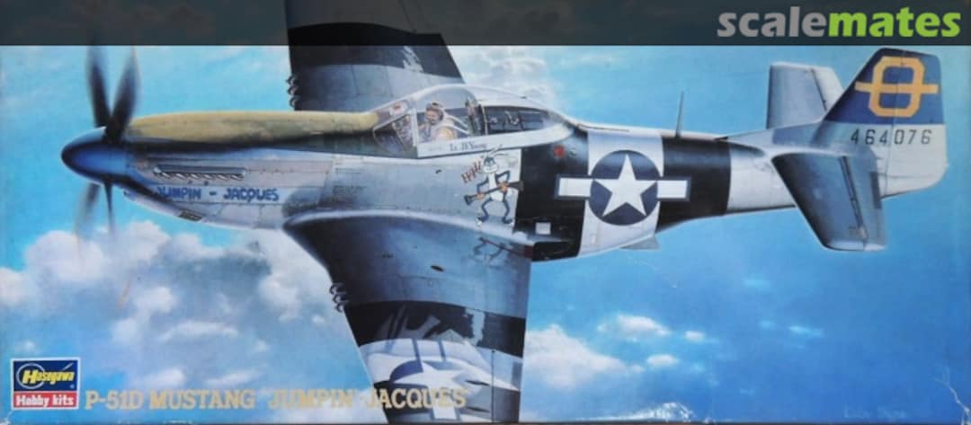 Boxart P-51D Mustang `Jumpin'-Jacques´ 51320 Hasegawa