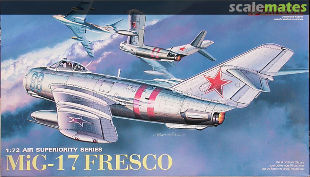 Boxart Mig-17 Fresco 2512 Dragon