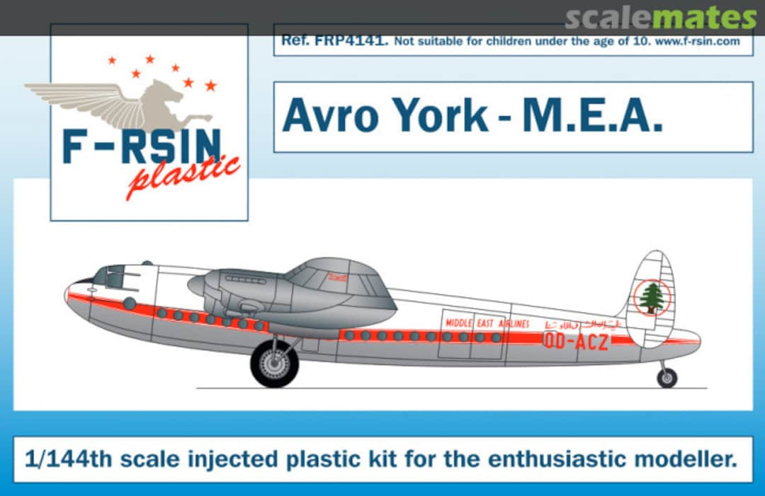 Boxart Avro York - M.E.A. FRP4141 F-RSIN