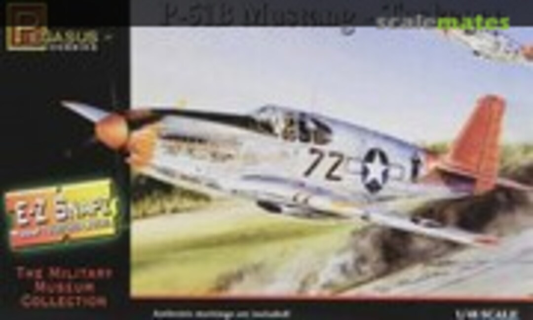 1:48 North American P-51B Mustang - Tuskegee (Pegasus Hobbies 8404)