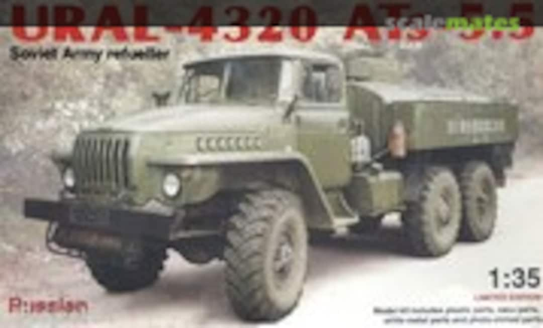 1:35 URAL-4320 ATs-5.5 (Russian Project 3504)