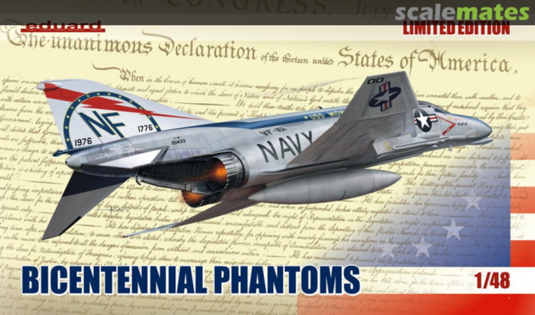 Boxart Bicentennial Phantoms 1190 Eduard