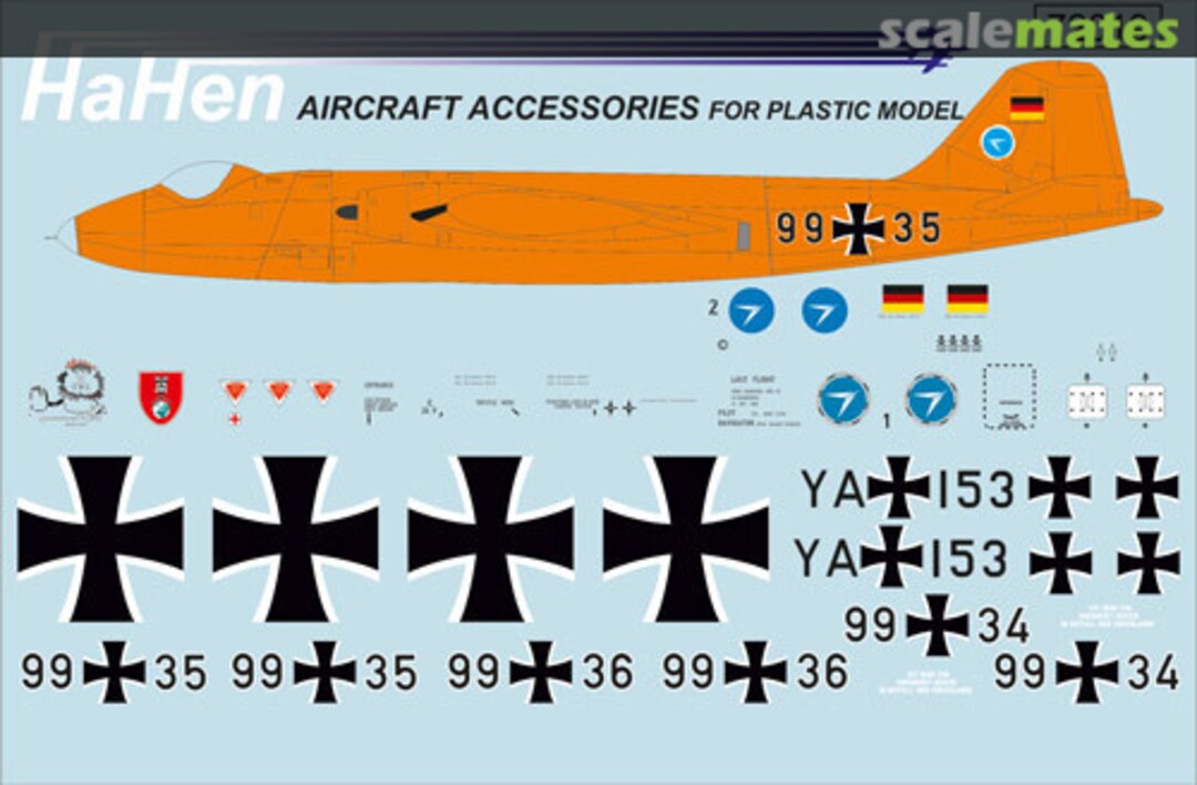 Boxart English Electric Canberra B Mk.2 72019 HaHen