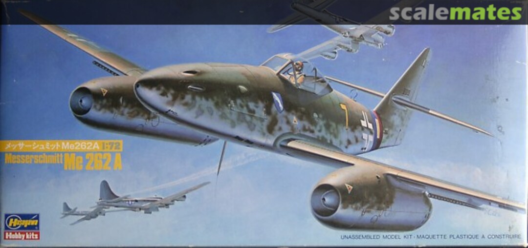 Boxart Me 262 A 851 Hasegawa