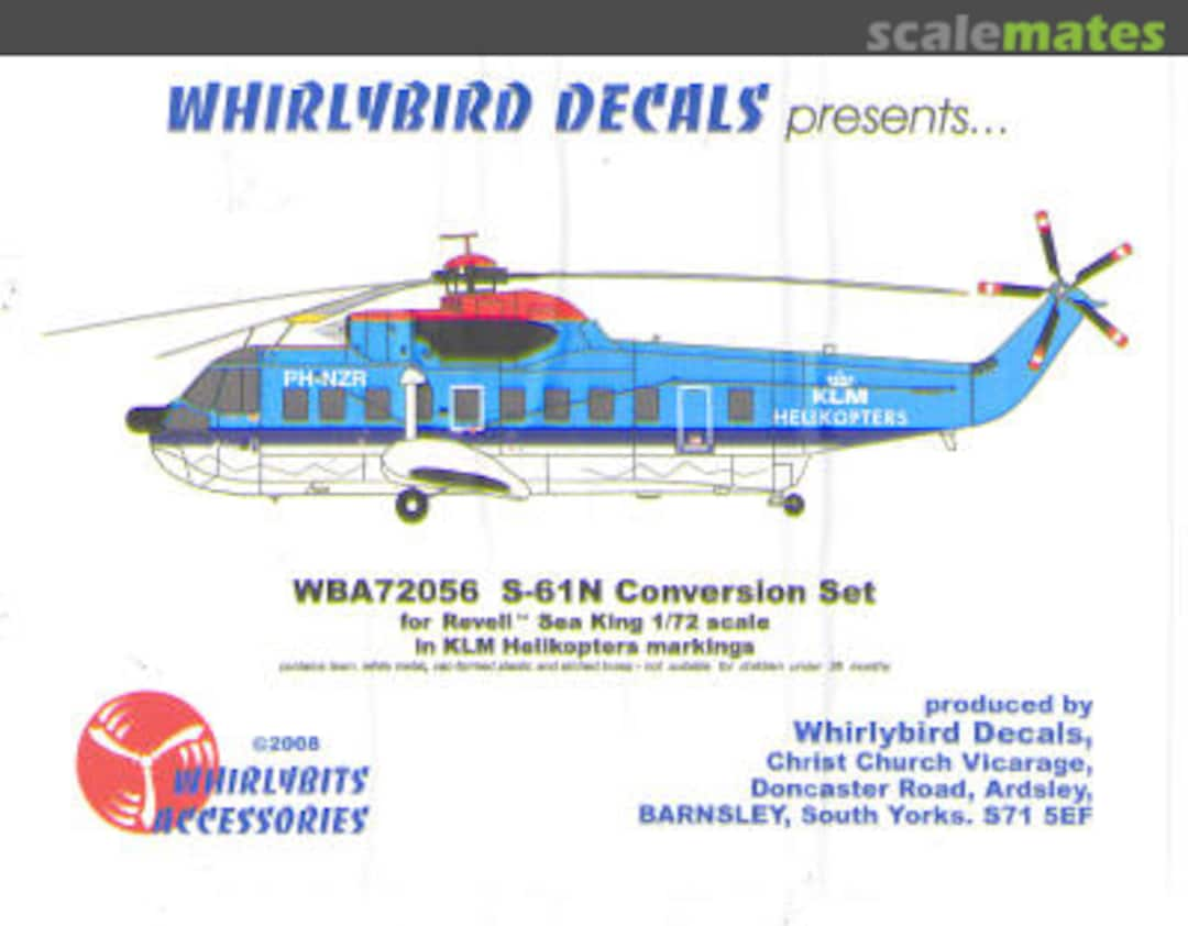 Boxart KLM Sikorsky S-61N WPX72055 Whirlybird