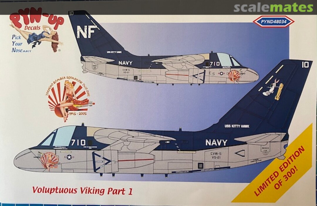 Boxart Voluptous Viking Part 1 PYND48034 Pyn-Up Decals