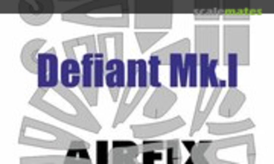 1:48 Defiant Mk.I - paint mask (KAV models KAV M48 065)