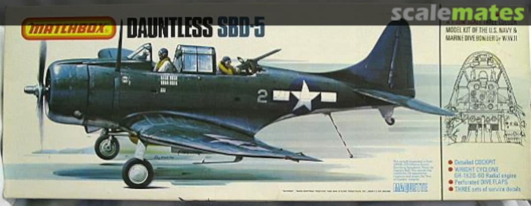 Boxart Dauntless SBD-5 PK-503 Matchbox