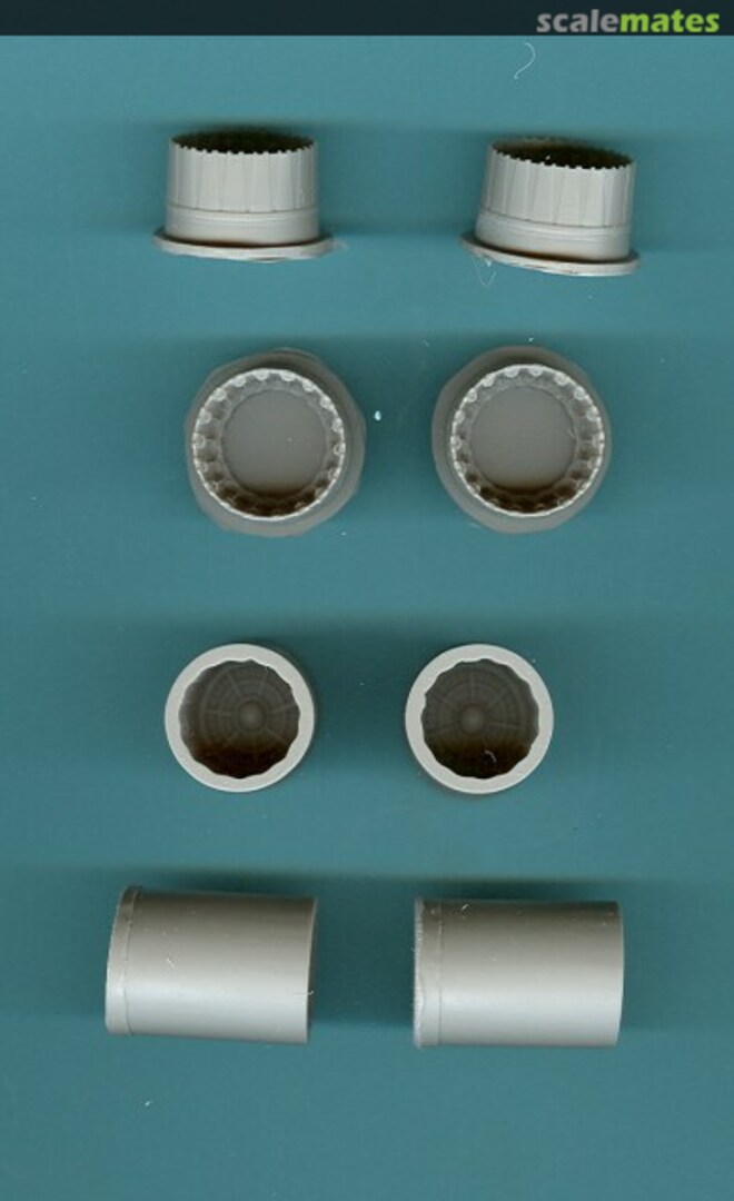 Boxart J-79 Engine Exhausts-Short Feathers (2 sets) 48053 Cobra Company Boxart J-79 Engine Exhausts-Short Feathers (2 sets) 48053 Cobra Company