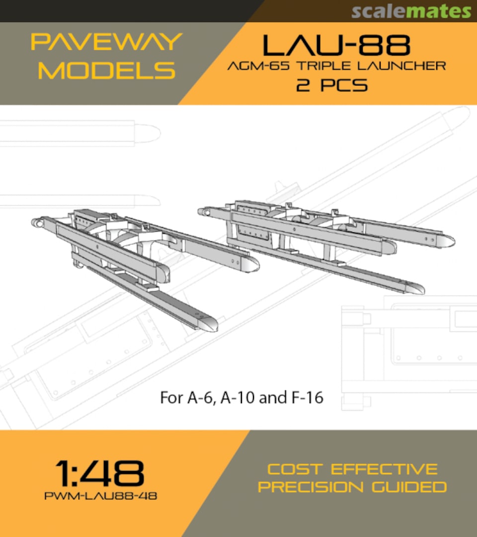 Boxart LAU-88 PWM-LAU88-48 Paveway Models