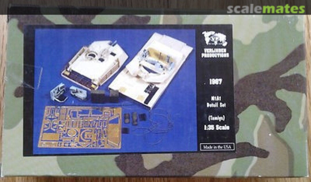 Boxart M1A1 Detail Set 1967 Verlinden Productions