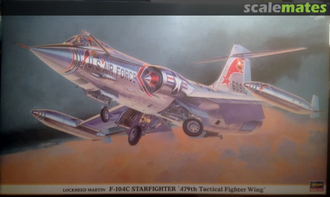 Boxart F-104C Starfighter 08133:3600 Hasegawa