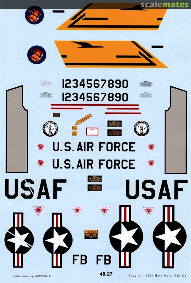 Boxart F-101B Voodoo 48-27 Experts-Choice Decal