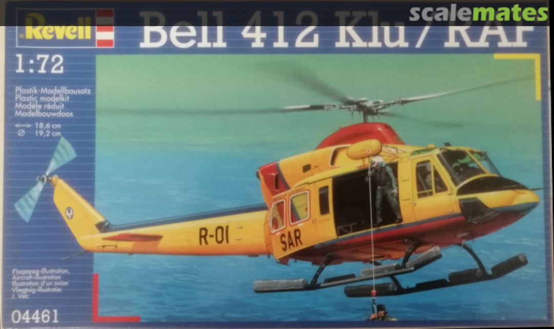 Boxart Bell 412 KLu/RAF 04461 Revell