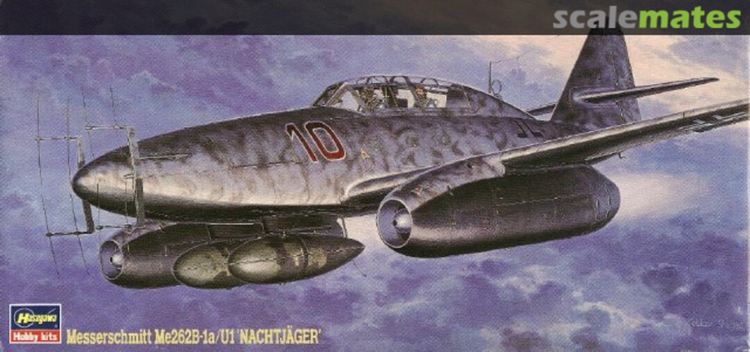 Boxart Messerschmitt Me 262B-1a/U1 'Nachtjäger' 51350 Hasegawa