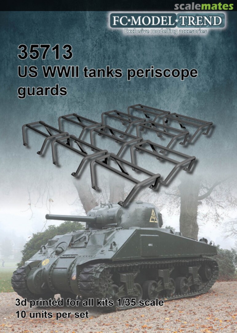 Boxart US tanks periscope protectors 35713 FC Model Trend