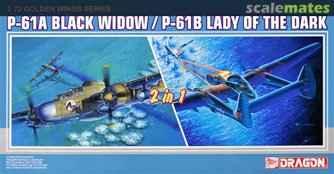 Boxart P-61A Black Widow / P-61B Lady of the Dark 5122 Dragon