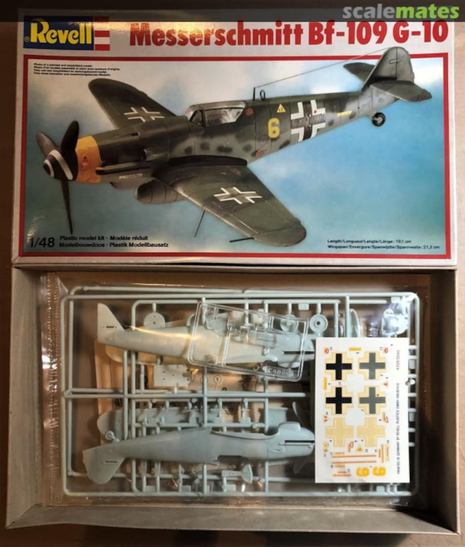 Contents Messerschmitt Bf-109 G-10 4325 Revell