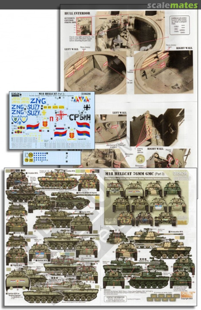 Boxart M18 Hellcat 76mm GMC (Part 3) D356298 Echelon Fine Details