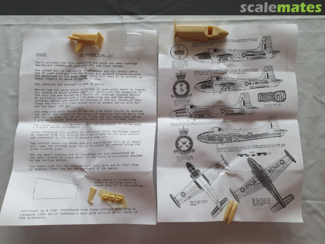 Contents Jet Provost T.Mk. 3/4 FTC023 The Final Touch