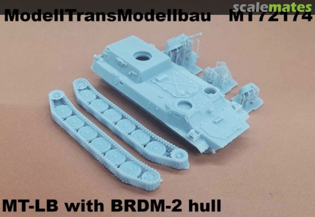 Boxart MT-LB w BRDM-2 hull MT72174 Modell Trans Modellbau