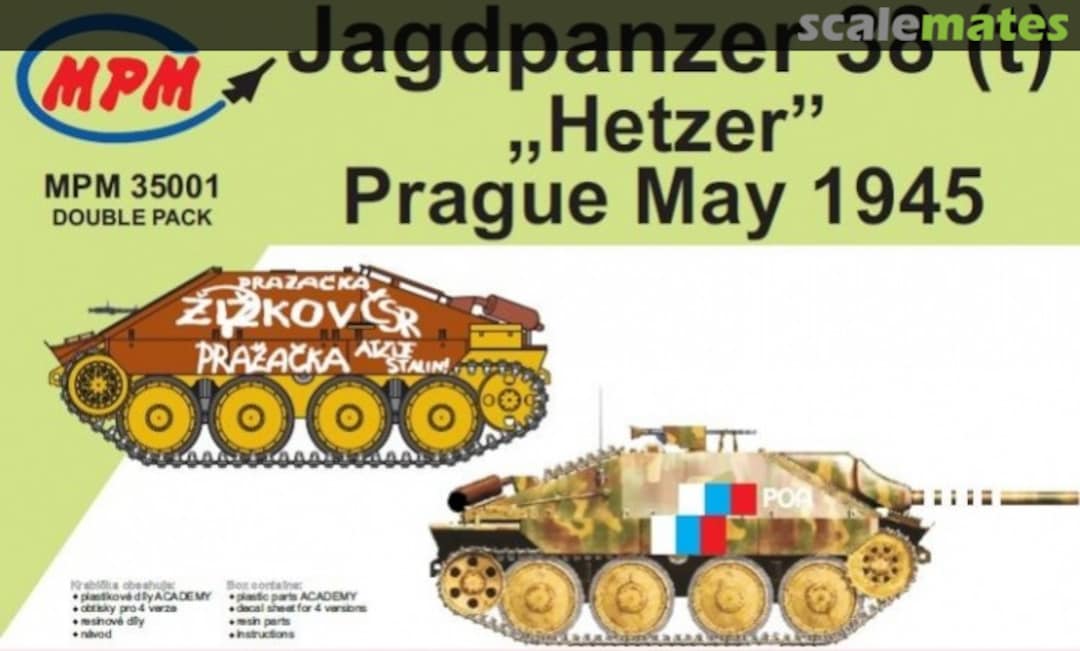 Boxart Jagdpanzer 38(t) 35001 MPM Production