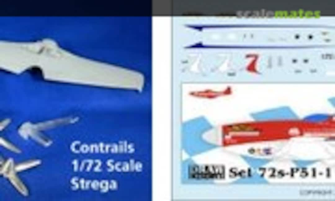 1:72 P-51 Strega Mustang (Contrails Models CM72 - Strega -D)