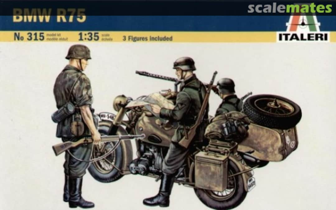 Boxart BMW R75 315 Italeri