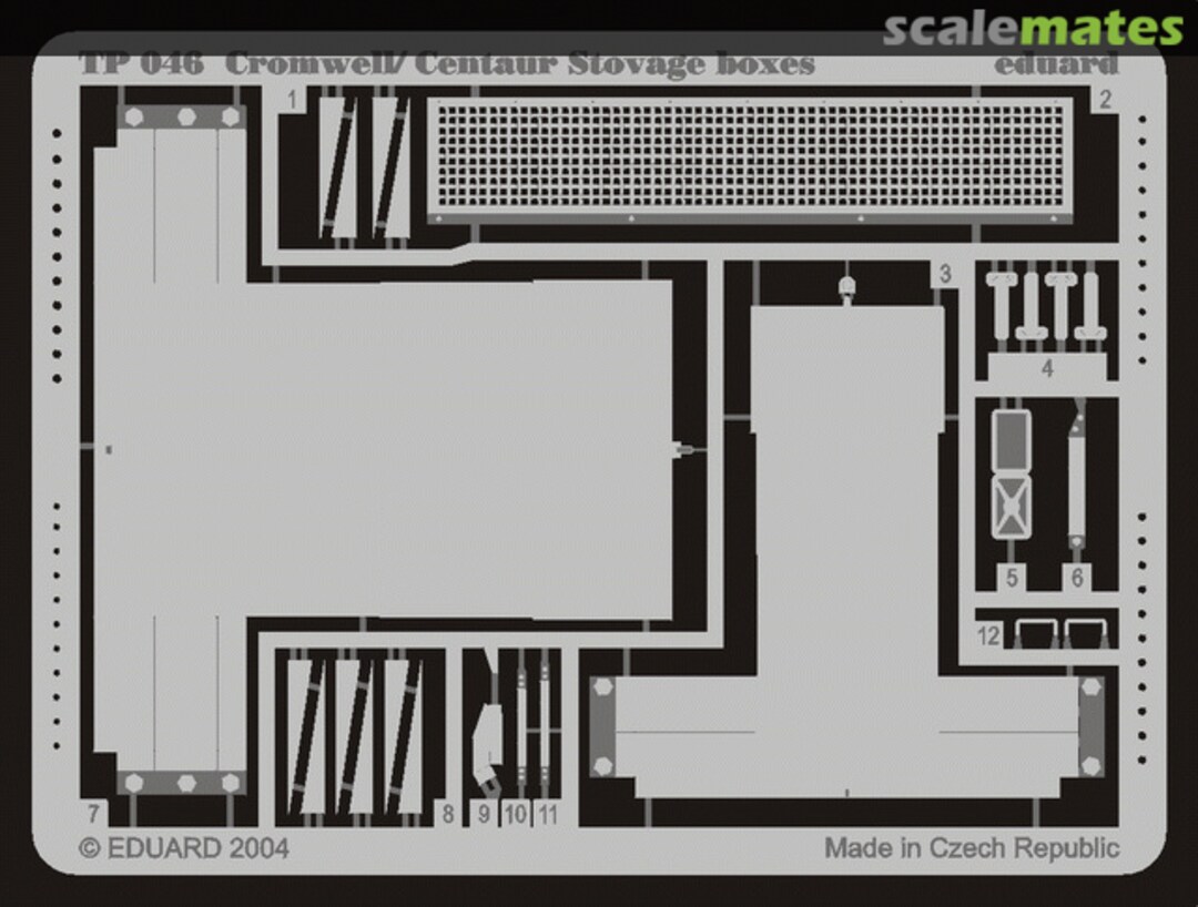 Boxart Cromwell/Centaur stovage boxes TP046 Eduard
