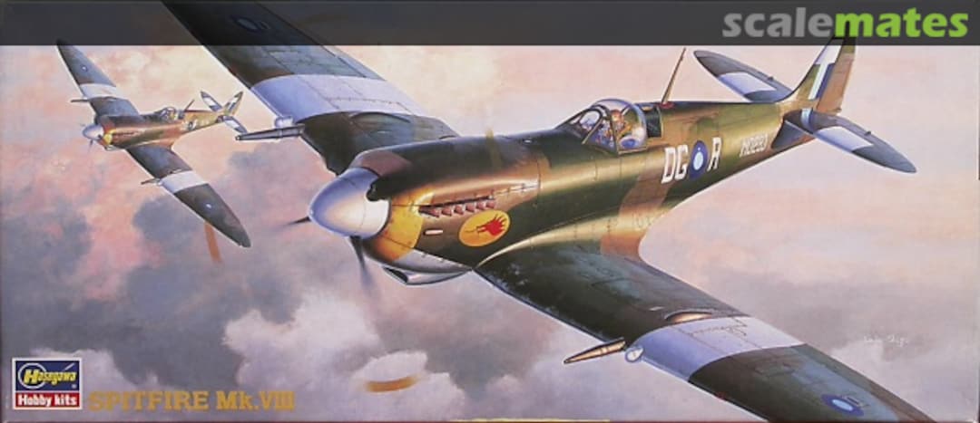 Boxart Spitfire Mk.VIII 51341 Hasegawa