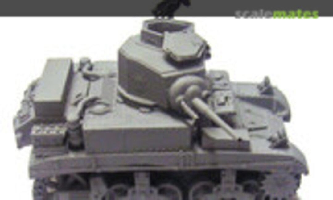 1:76 Stuart I (M3 Early) Light Tank (Milicast BB190)