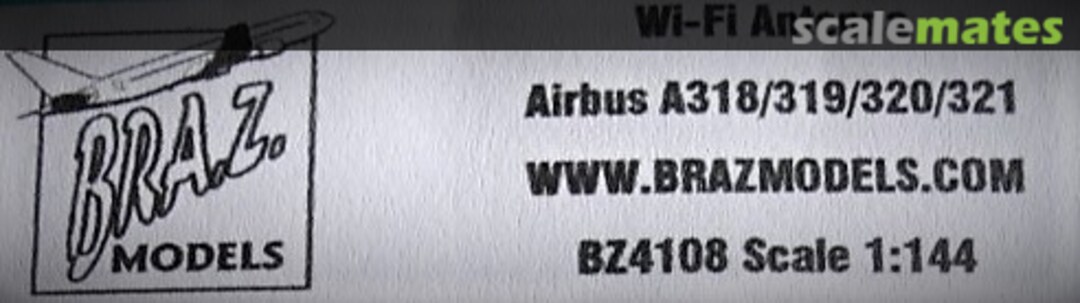 Boxart WIFI-Antenna (Airbus A318, A319, A320, A321) BZ4108 Bra.Z Models