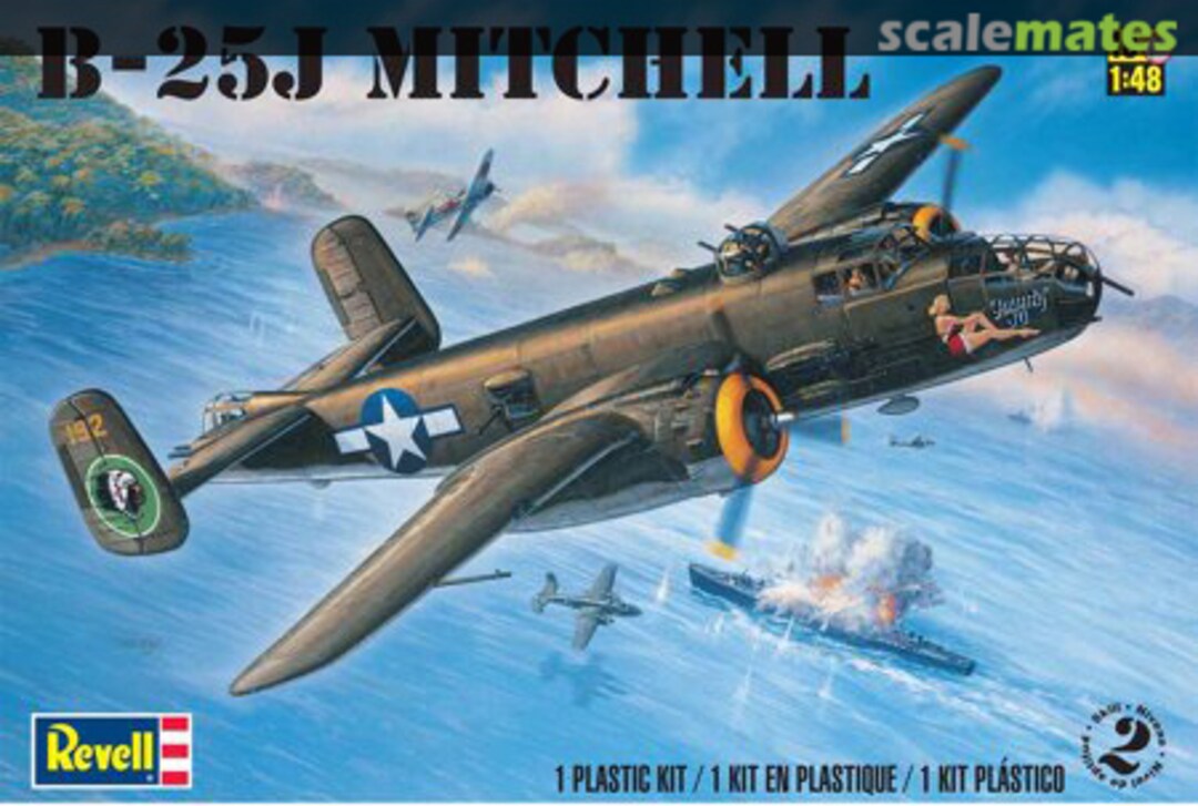 Boxart B-25J Mitchell 85-5512 Revell