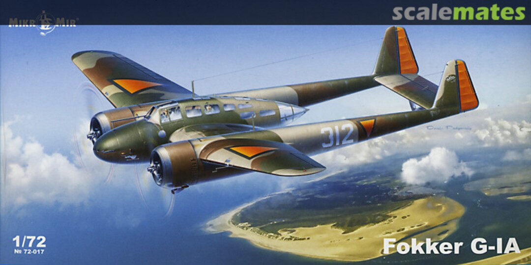 Boxart Fokker G-IA 72-017 MikroMir