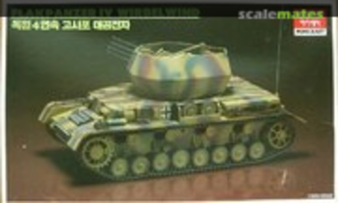 1:35 Flakpanzer IV Wirbelwind (Academy/Minicraft 1333)