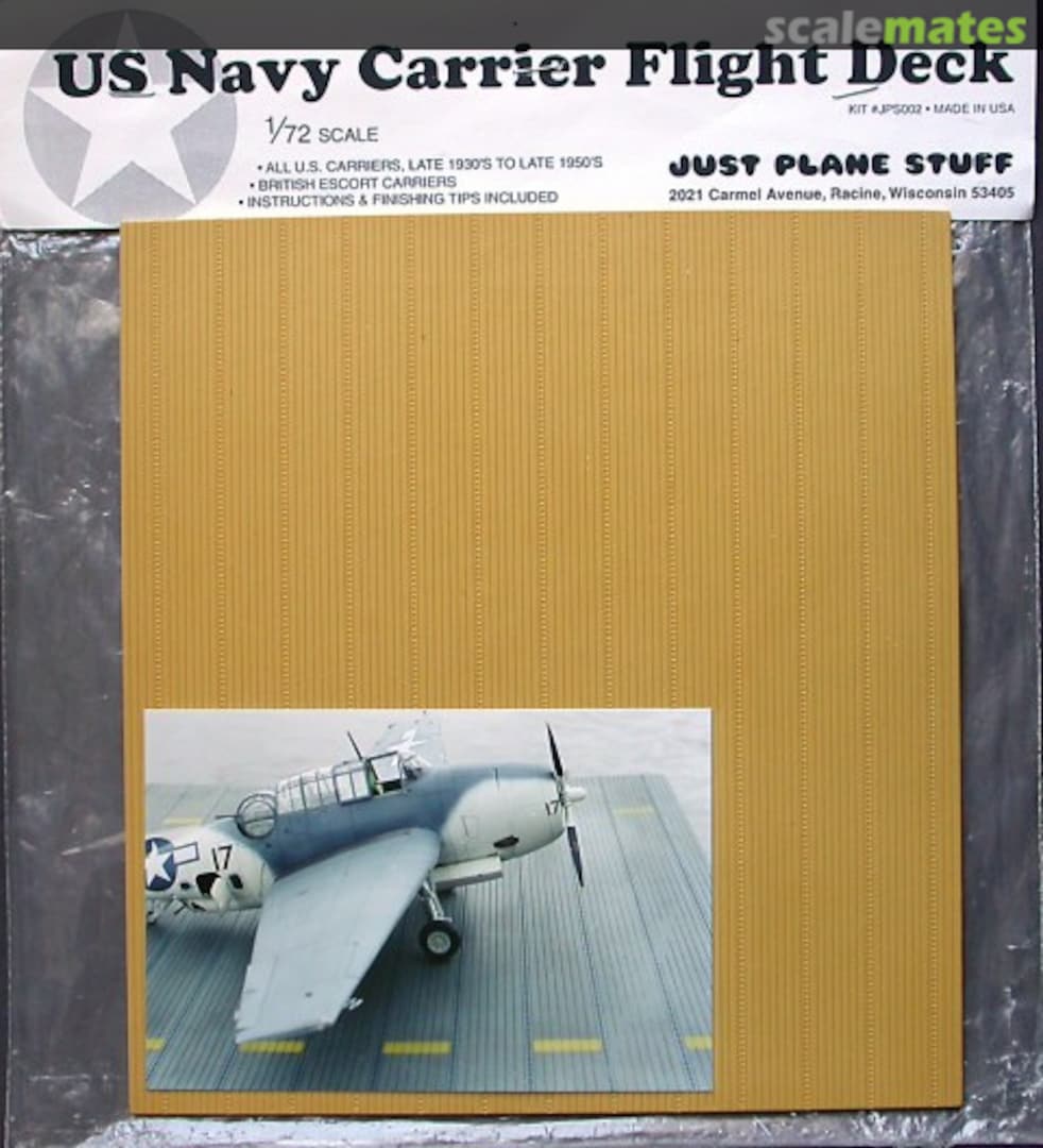 Boxart Carrier Flight Deck JPS002 Just Plane Stuff