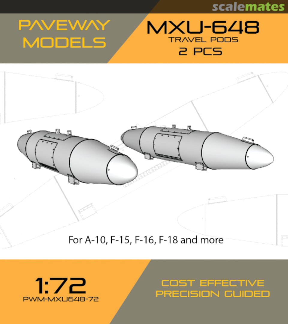 Boxart MXU-648 PWM-MXU648-72 Paveway Models