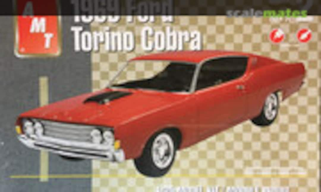 1:25 1969 Ford Torino Cobra (AMT/ERTL 38145)