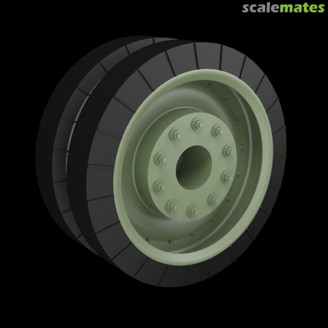 Boxart Svedish CV90 Road wheels RE35-455 Panzer Art