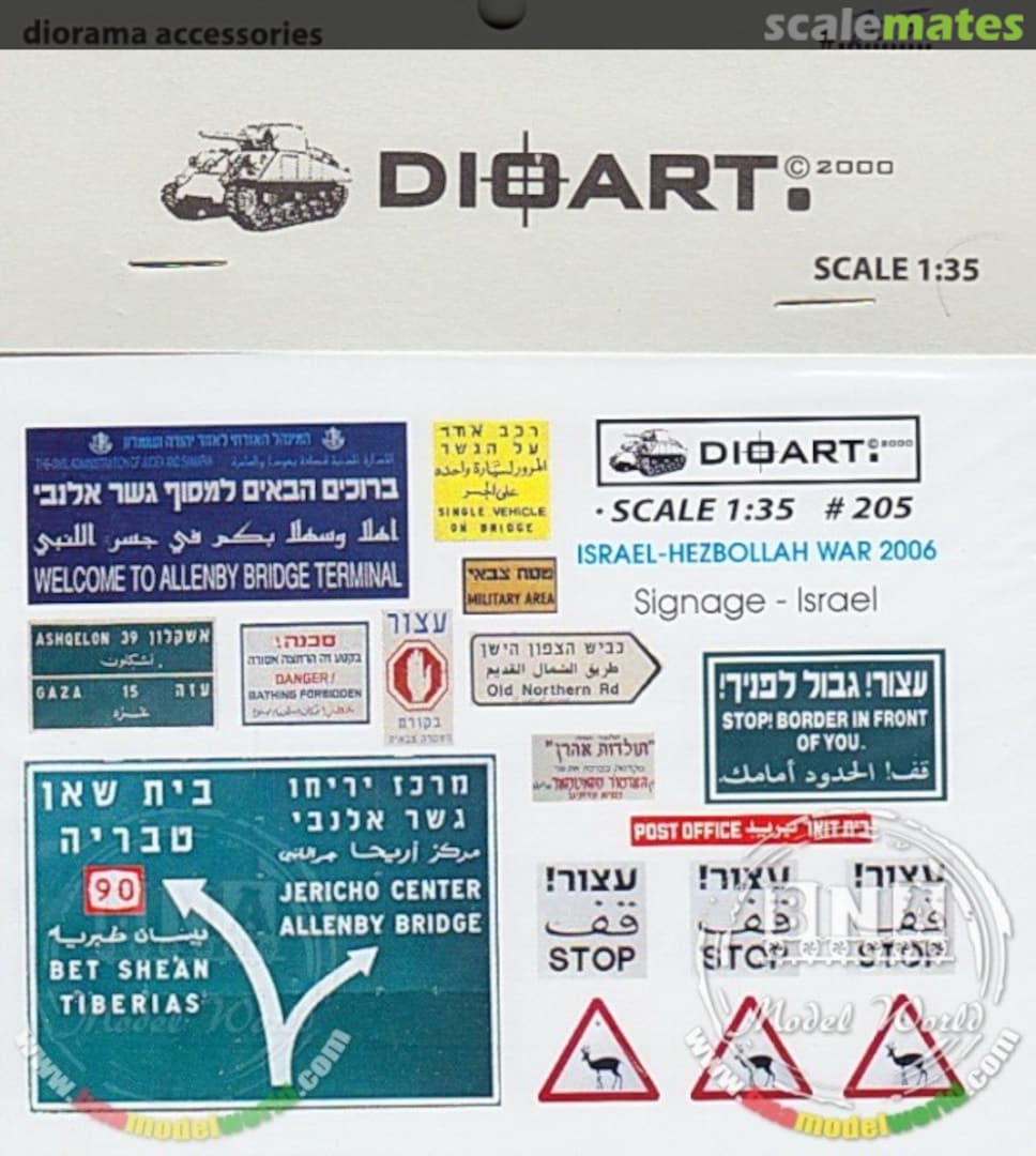 Boxart Signage - Israel 205 DioArt