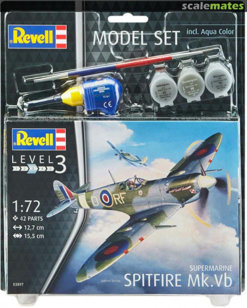 Boxart Supermarine Spitfire Mk.Vb 63897 Revell